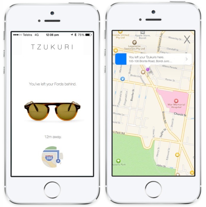 Óculos com tecnologia iBeacon poderão ser rastreados com app de iPhone